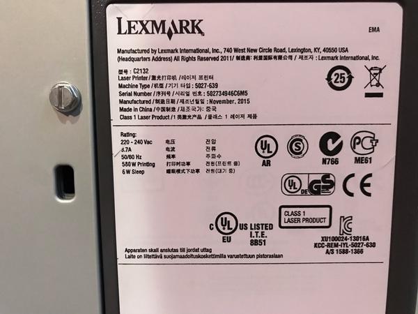 4#3837 Stampanti Lexmark in vendita - foto 14