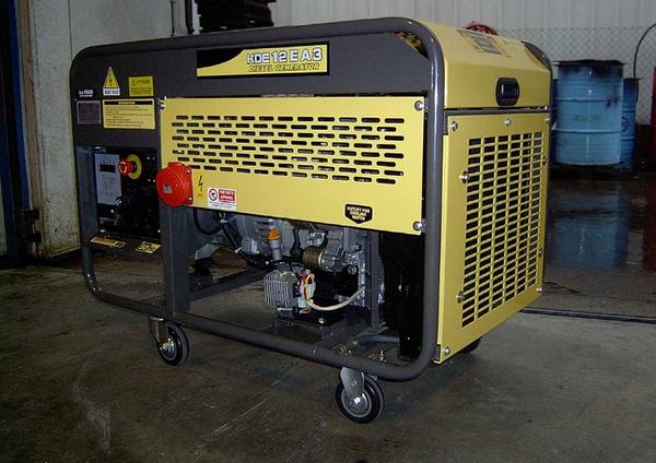 4#3841 Gruppo elettrogeno con motore Diesel e avviamento elettrico in vendita - foto 1