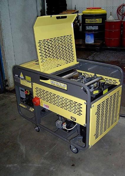 4#3841 Gruppo elettrogeno con motore Diesel e avviamento elettrico in vendita - foto 2