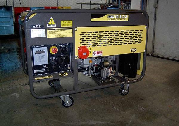 4#3841 Gruppo elettrogeno con motore Diesel e avviamento elettrico in vendita - foto 4