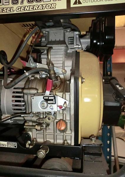 5#3841 Motosaldatrice con motore Diesel e avviamento elettrico in vendita - foto 2