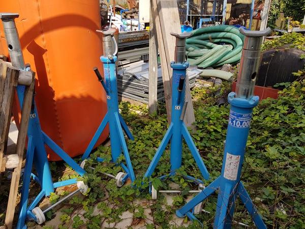 223#3842 Ragno a sei bracci e tensostruttura in metallo zincato in vendita - foto 2