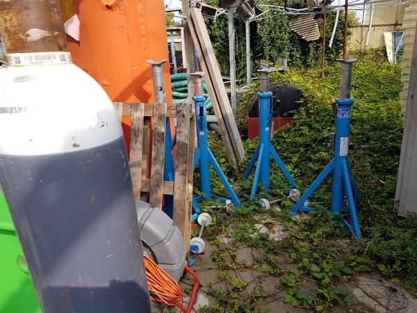 223#3842 Ragno a sei bracci e tensostruttura in metallo zincato in vendita - foto 42