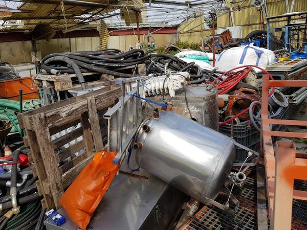 223#3842 Ragno a sei bracci e tensostruttura in metallo zincato in vendita - foto 43