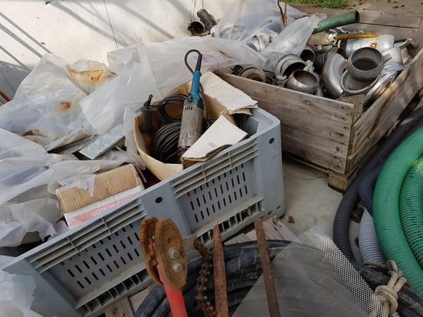 223#3842 Ragno a sei bracci e tensostruttura in metallo zincato in vendita - foto 49