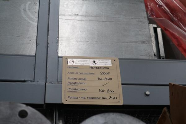 3#3847 Soppalco Metalsistem e rimanenze di magazzino in vendita - foto 2