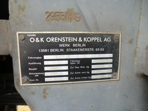11#3850 Pala Orenstein & Koppel L 25.5 in vendita - foto 2