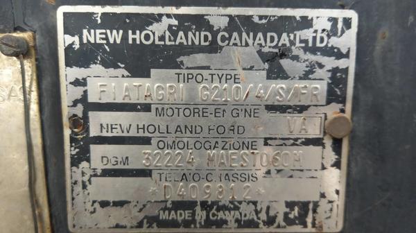 9#3850 Trattore New Holland G210 in vendita - foto 4