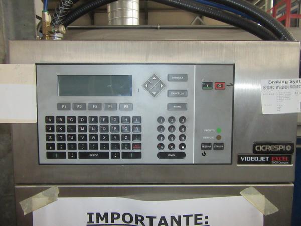 44#3866 Stampante a getto d'inchiostro Videojet in vendita - foto 2