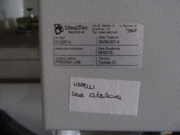 56#3866 Pressa da laboratorio Mapelli in vendita - foto 4