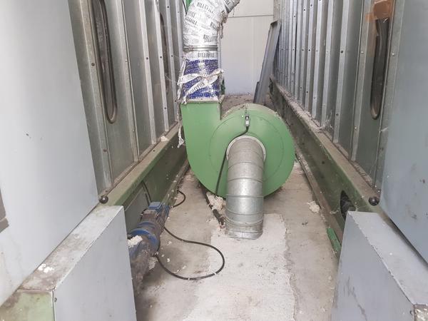 14#3869 Fresa con box e ventilatore aspiratore a chiocciola in vendita - foto 2