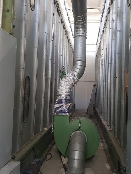 14#3869 Fresa con box e ventilatore aspiratore a chiocciola in vendita - foto 3