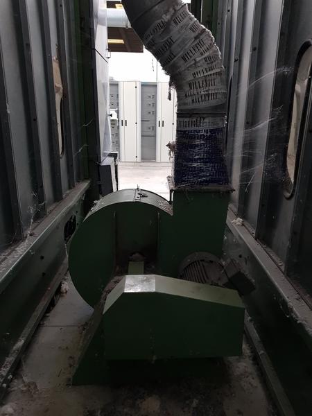 14#3869 Fresa con box e ventilatore aspiratore a chiocciola in vendita - foto 6