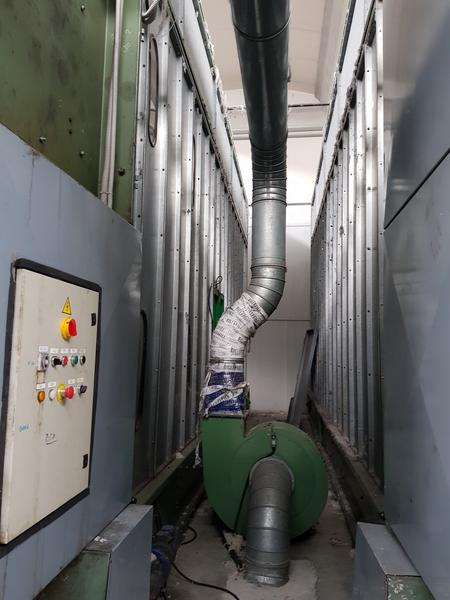 14#3869 Fresa con box e ventilatore aspiratore a chiocciola in vendita - foto 8