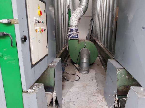 14#3869 Fresa con box e ventilatore aspiratore a chiocciola in vendita - foto 9