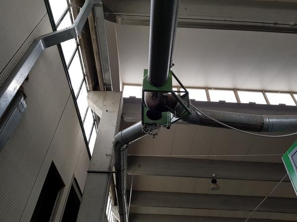 14#3869 Fresa con box e ventilatore aspiratore a chiocciola in vendita - foto 12