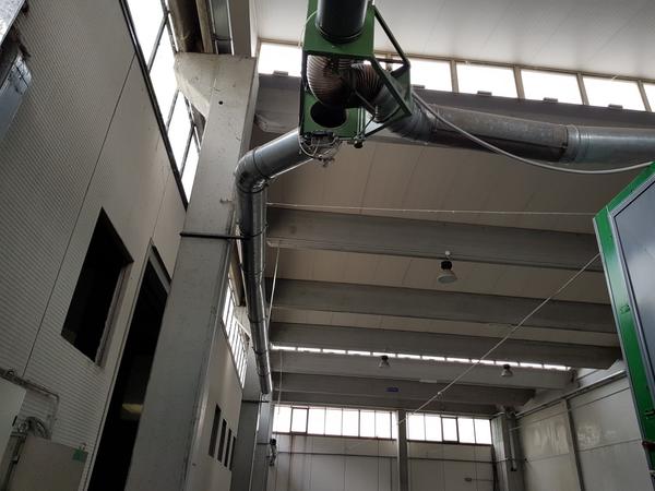 14#3869 Fresa con box e ventilatore aspiratore a chiocciola in vendita - foto 13