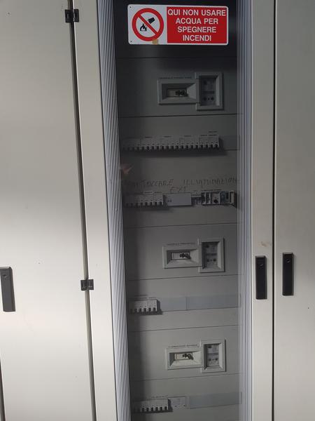 5#3869 Quadri elettrici Siemens e rifasatore Telegroup in vendita - foto 4