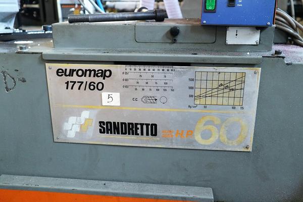 5#3870 Pressa Sandretto Seriesette in vendita - foto 5