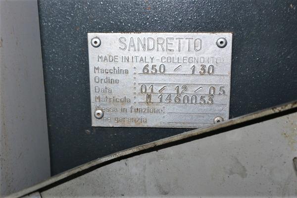 6#3870 Pressa Sandretto Serienove in vendita - foto 3