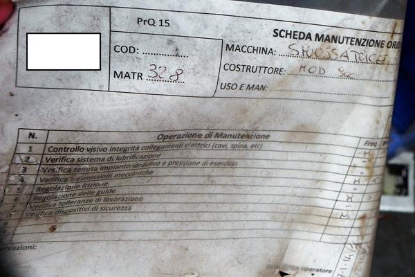 29#3871 Smussatrice Omca Srl in vendita - foto 3