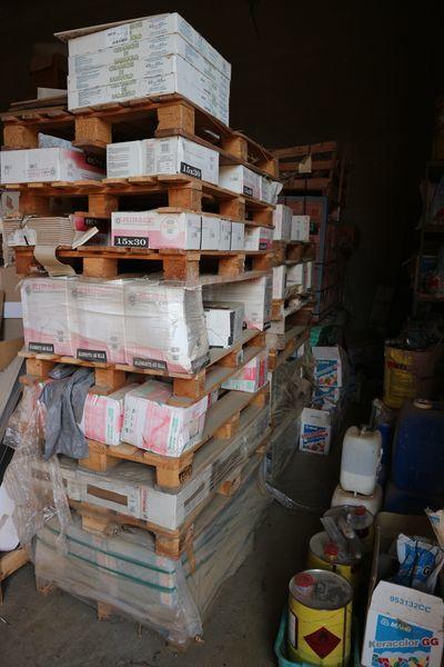 157#3894 Scaffalatura leggera e rimanenze materiale edile in vendita - foto 9