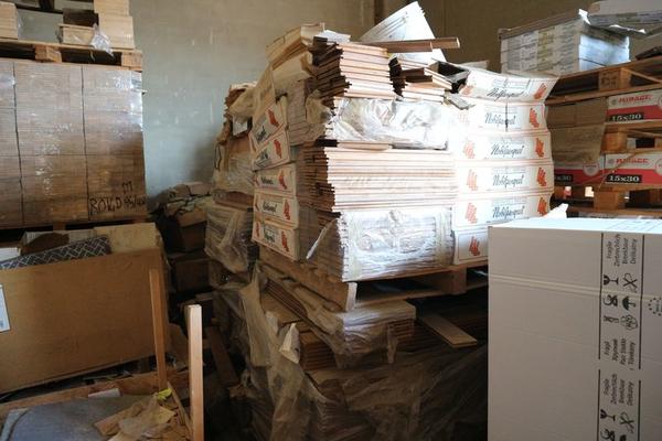 157#3894 Scaffalatura leggera e rimanenze materiale edile in vendita - foto 10