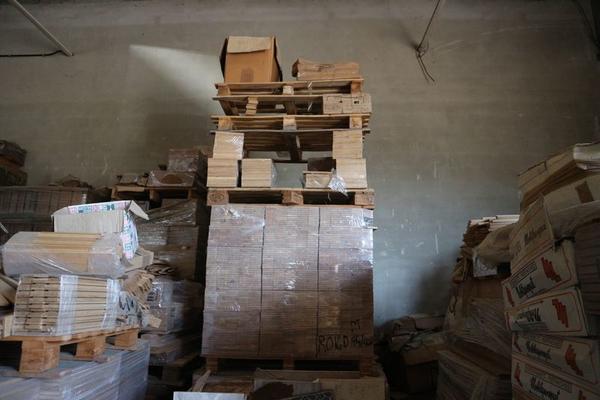 157#3894 Scaffalatura leggera e rimanenze materiale edile in vendita - foto 13
