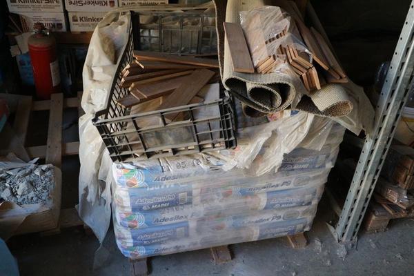 167#3894 Scaffalatura leggera e rimanenze materiale edile in vendita - foto 4