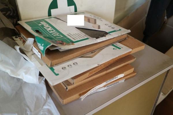 167#3894 Scaffalatura leggera e rimanenze materiale edile in vendita - foto 74