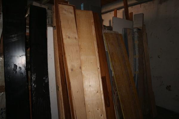 167#3894 Scaffalatura leggera e rimanenze materiale edile in vendita - foto 115