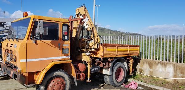 4#3901 Camion con gru Fiat Om in vendita - foto 2