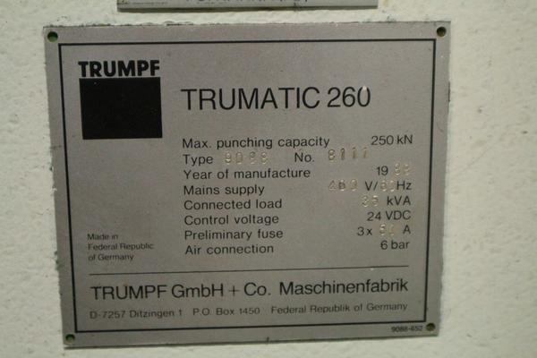 38#3906 Punzonatrice Trumpf in vendita - foto 6