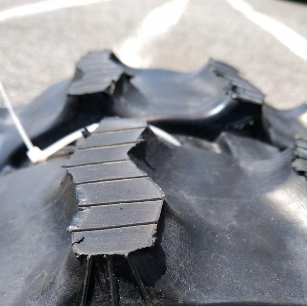 42#3909 Cingoli in gomma Unitrack misura 180X72X38 in vendita - foto 10