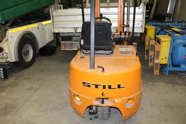26#3918 Carrello elevatore elettrico Still R50-15 in vendita - foto 7