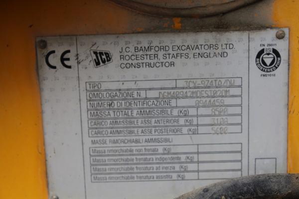 40#3918 Terna escavatore JCB 3CX in vendita - foto 10