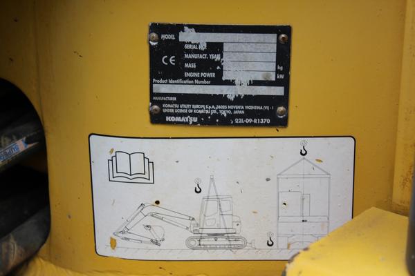 42#3918 Escavatore Komatsu PC88 in vendita - foto 4