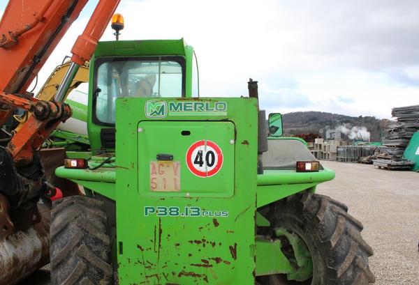 48#3918 Sollevatore telescopico Merlo completo di pala e forche in vendita - foto 6
