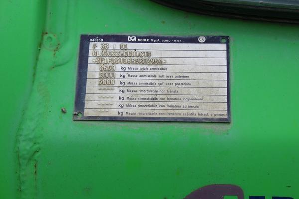 48#3918 Sollevatore telescopico Merlo completo di pala e forche in vendita - foto 9