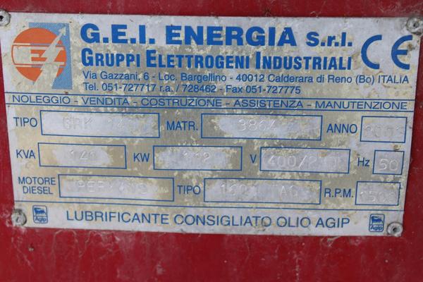 57#3918 Generatore a gasolio Gei Elettronica  in vendita - foto 4
