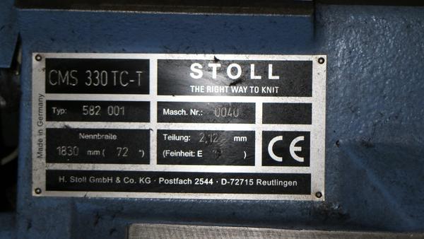 1#3920 Macchina rettilinea Stoll in vendita - foto 2