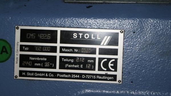 3#3920 Macchina rettilinea Stoll in vendita - foto 2