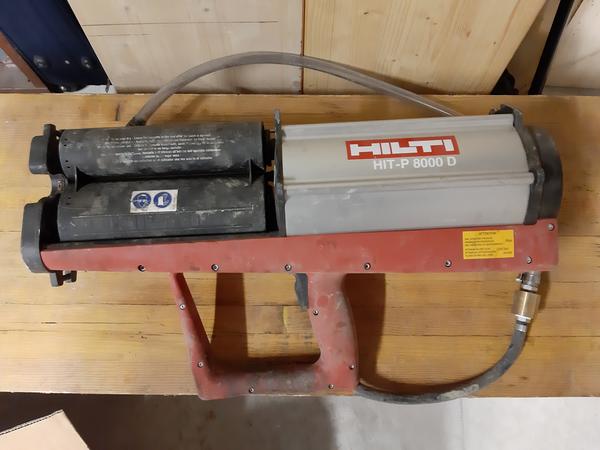 46#3952 Pistola pneumatica per resina Hilti Hit P 800 D in vendita - foto 1