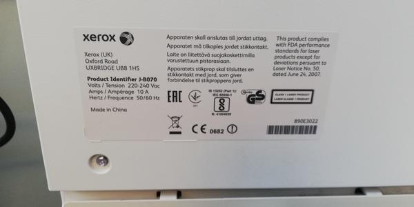 4#3964 Xerox C60 in vendita - foto 3