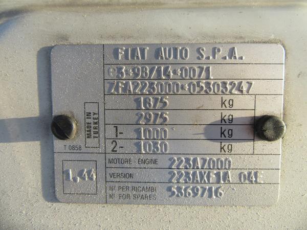 5#3965 Autoveicolo Fiat Doblò in vendita - foto 5