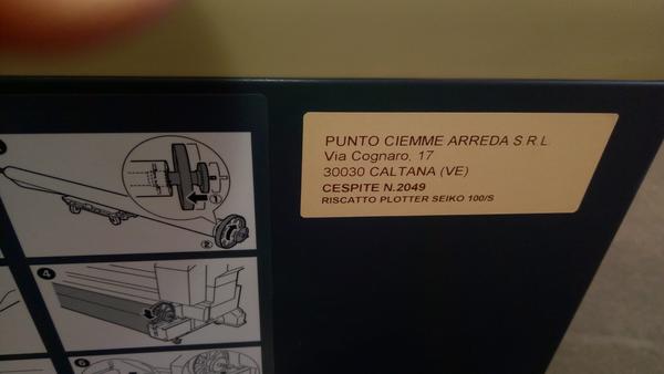 1#3971 Plotter Hp e Seiko per stampaggio teli in vendita - foto 4