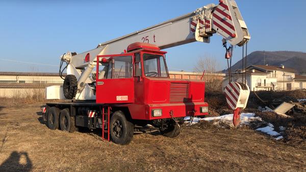 1#3978 Autogru Rigo girevole 25 Ton in vendita - foto 5