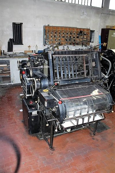 30#3985 Macchina da stampa offset Heidelberg 35x50 in vendita - foto 4