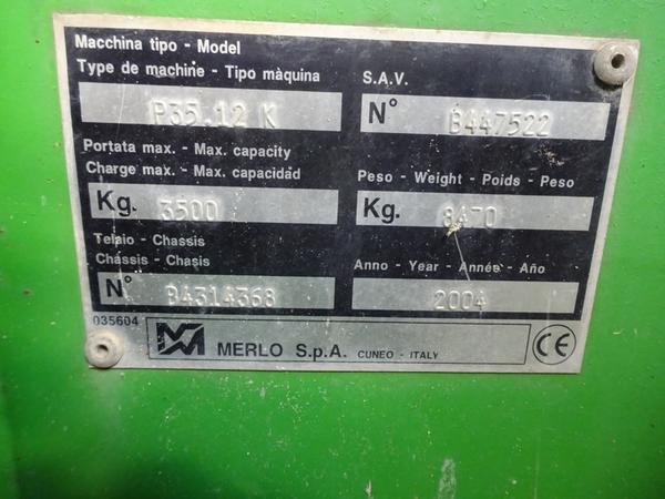 1#3997 Carrello elevatore Merlo in vendita - foto 2
