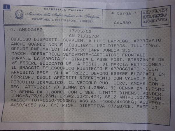 1#3997 Carrello elevatore Merlo in vendita - foto 21